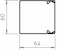 obo bettermann Feeding trunking lkm60060rw,60x60x2000 steel