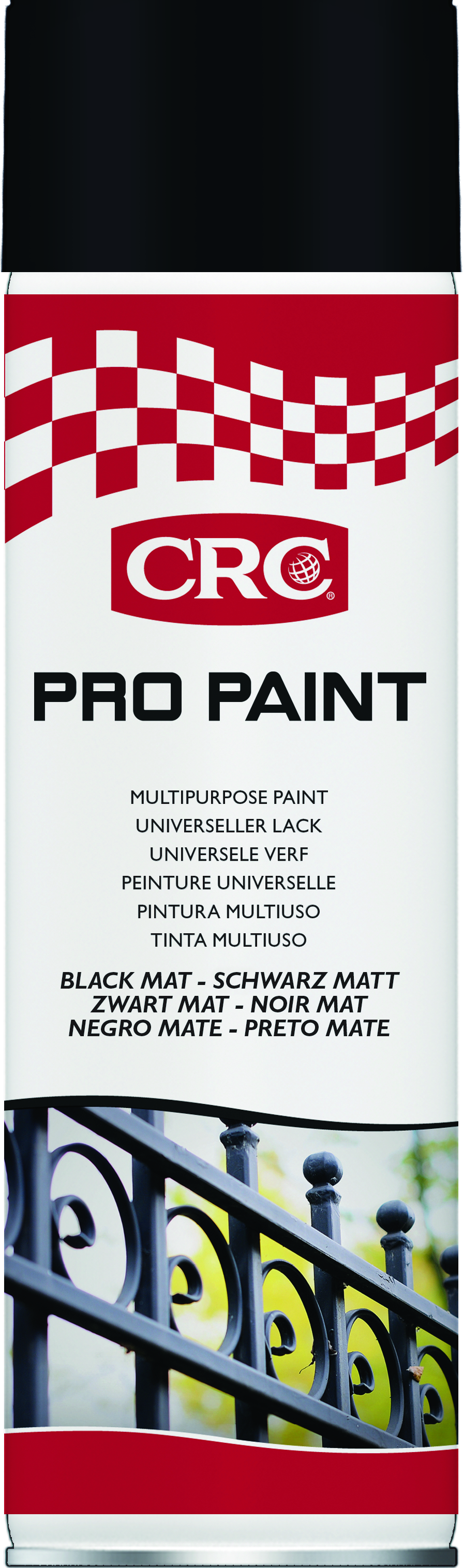 crc Spray crc pro paint matta musta 500ml