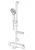 oras Badskarblandare med duschset 7149-109 optima style eco