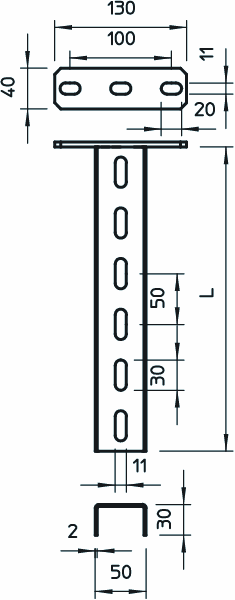obo bettermann Kattokannake obo us 3k/100 ft