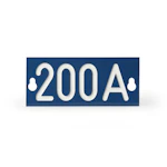 MERKINTÄKILPI 200/250 A