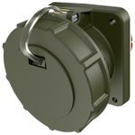 PANEL MOUNTED RECEPTACLES 20460 63A5P6H400V IP67