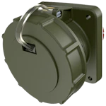 PANEL MOUNTED RECEPTACLES 20460 63A5P6H400V IP67