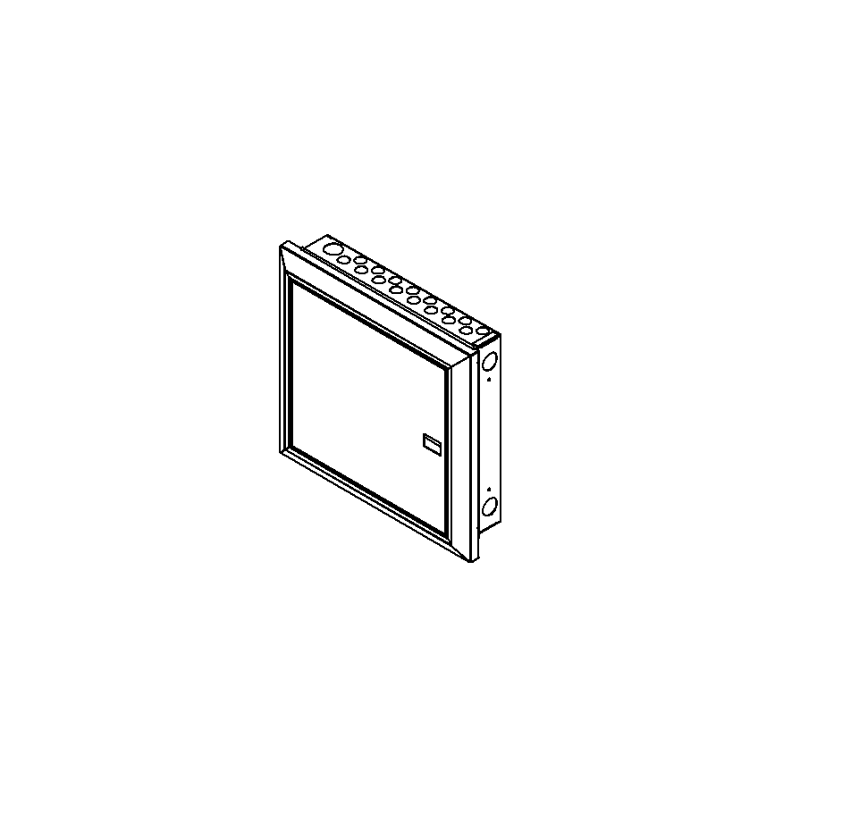 upi Upi flush-mounted box  3d 50041025 2d ral9010 upot.