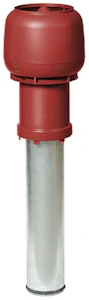 vilpe Poistoputki vilpe kartio 125/erist./400 punainen