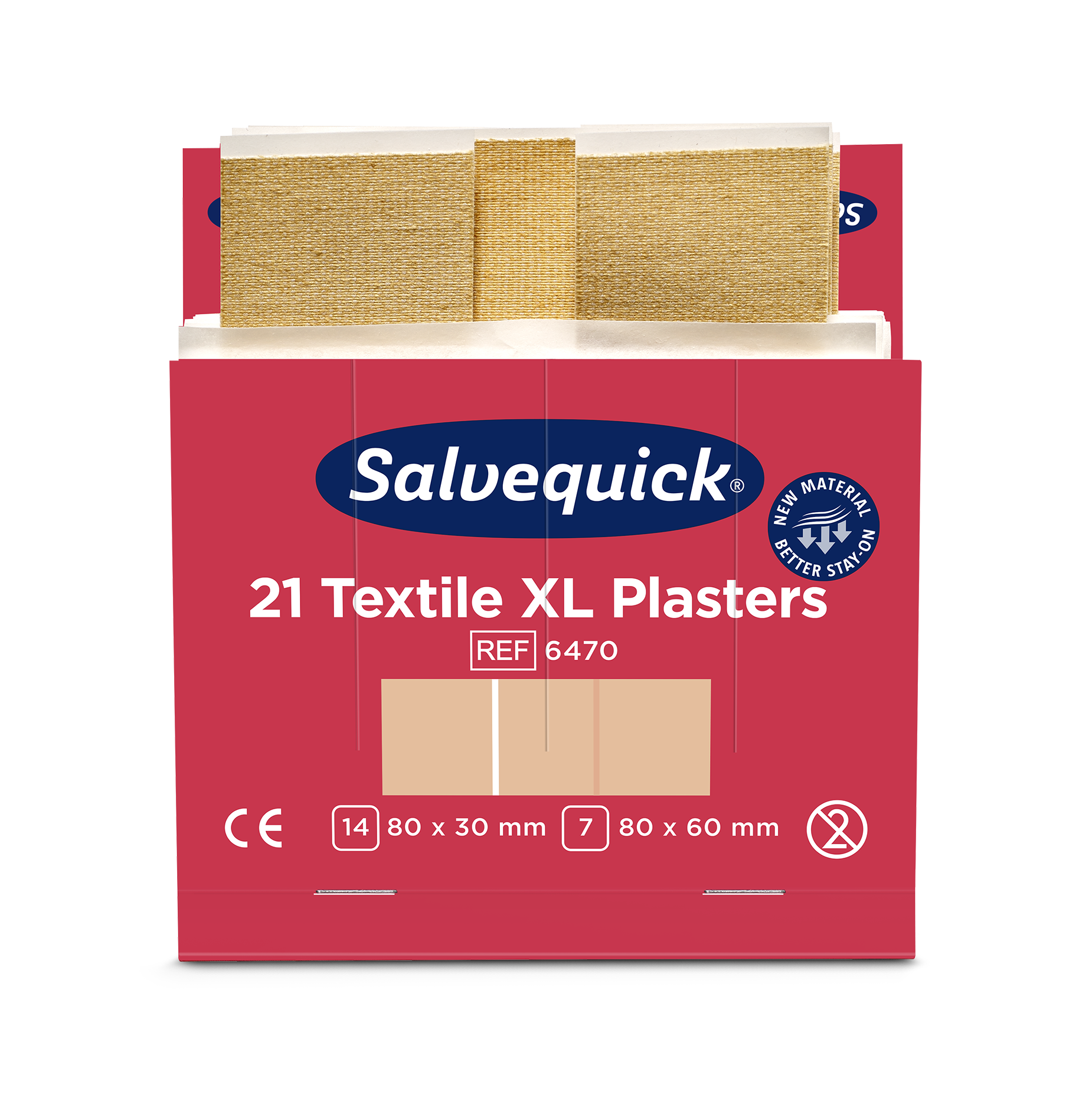 norgesplaster as Plaster salvequick textile xl