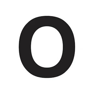 suomen turvakauppa Labeling sticker letter o (ik50o)
