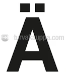 LETTER Ä STICKER 100mm