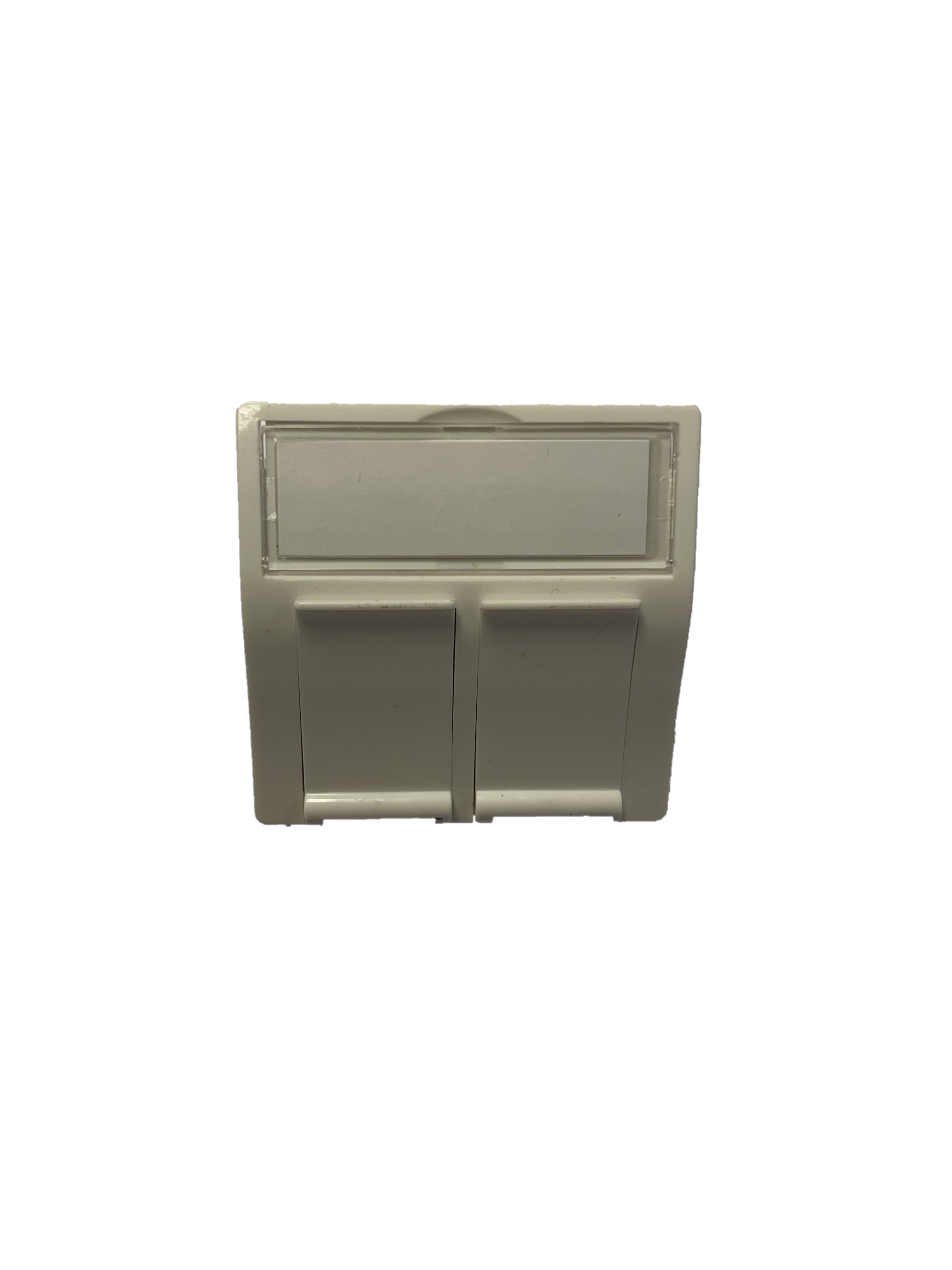 Dobbel RJ45 Kat 6 UTP,  2 mod