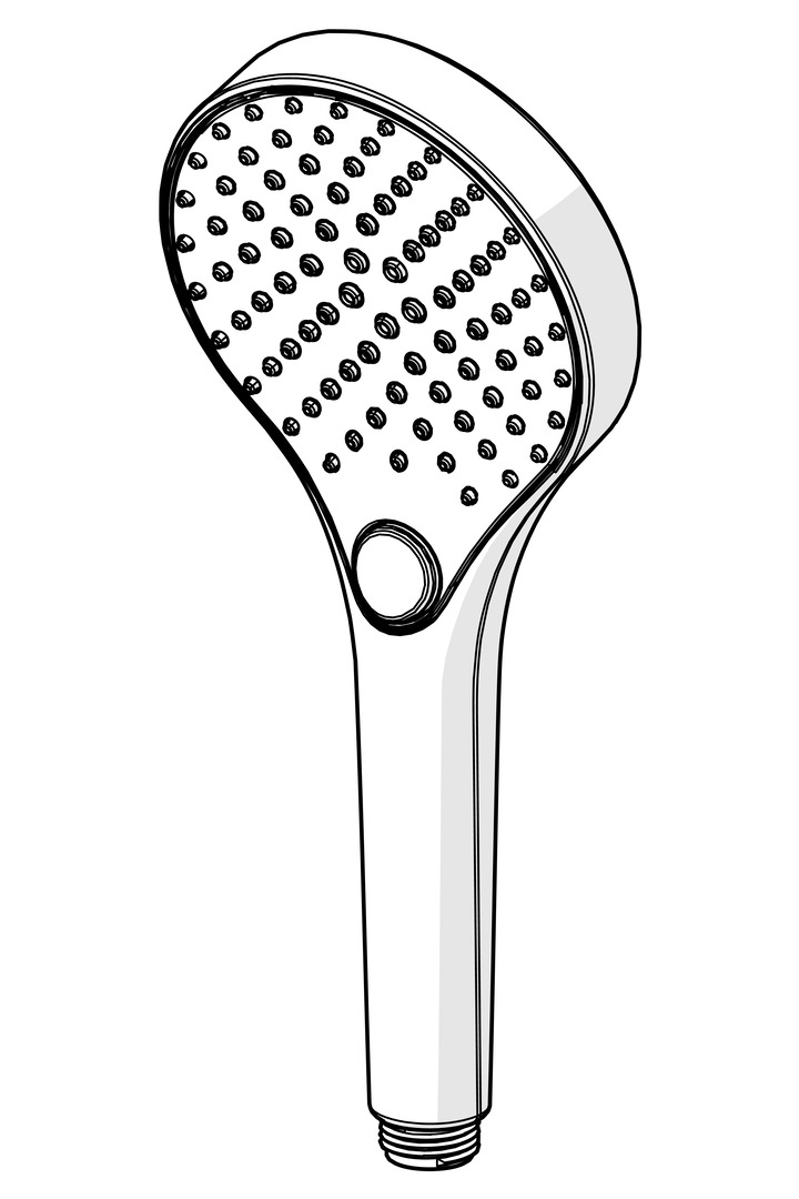 oras Käsisuihku oras 272020n-81 style 110 mm pronss
