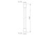 oras Duschslang oras 290030-33 1500mm, musta