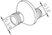 oras Excenterkopping oras 204110x laipoin 10mm 1/2x3/4