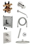 CONCEALED SHOWER SYSTEM 57161.4600 SILHOUET