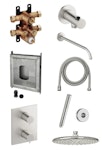 CONCEALED SHOWER SYSTEM 57161.4600 SILHOUET