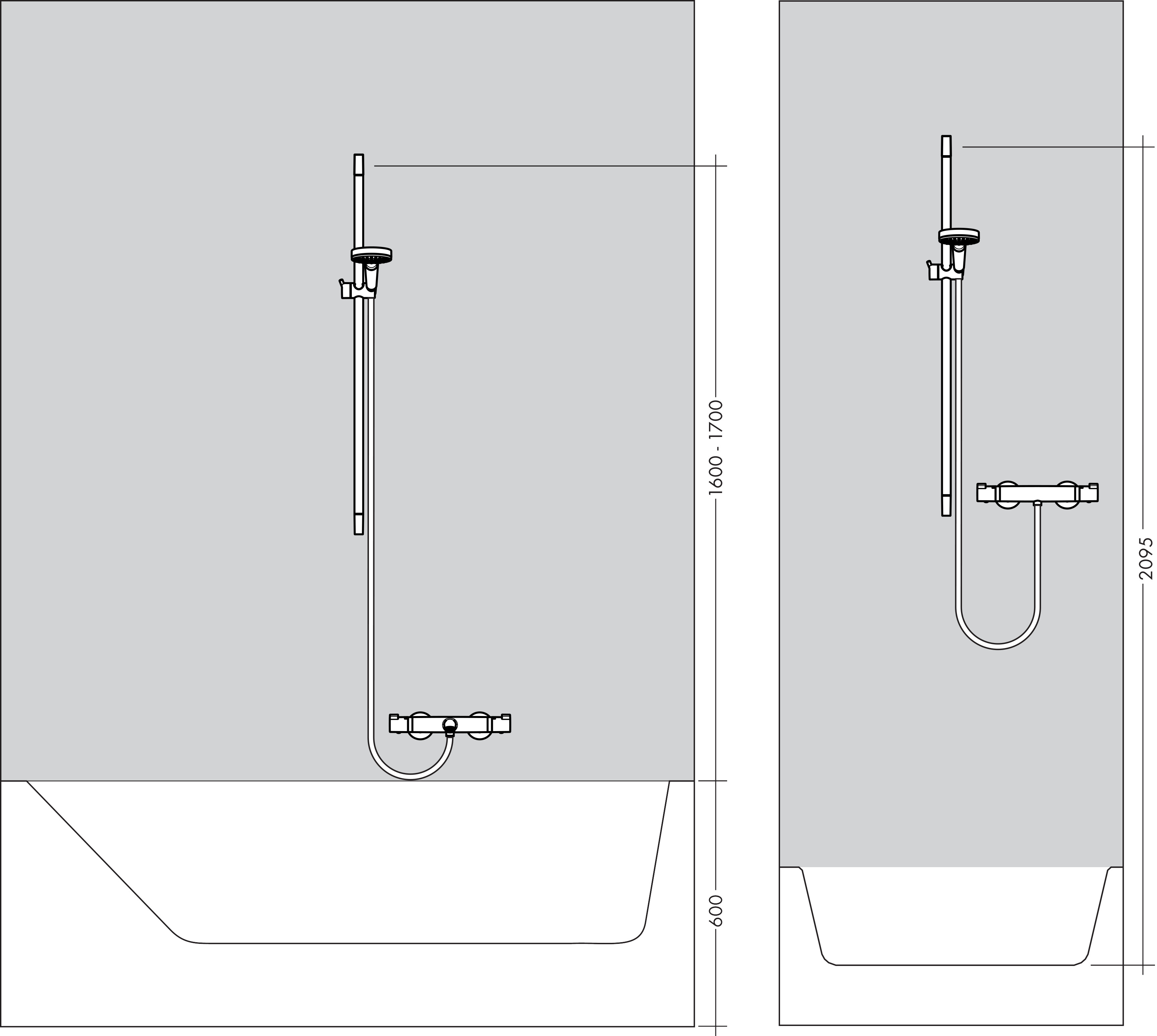 hansgrohe Duschset hansgrohe 26535400 crometta 1 jet eco