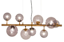 MOLEKYL TAKLAMPE MESSING/RØK