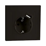 PISTORASIA + USB INSTALL 1S/16A/IP20 UKJ 0X USB MUS