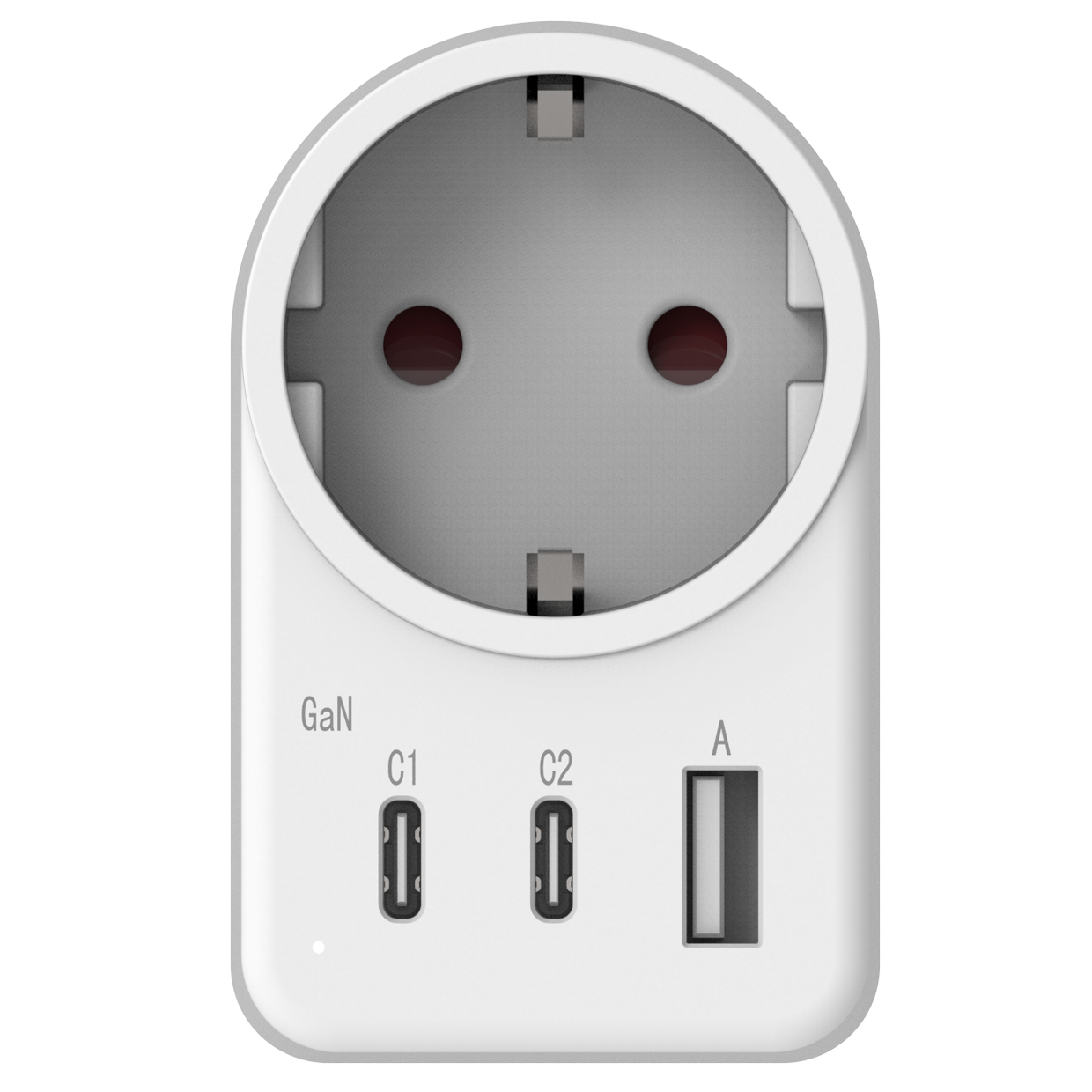 Britely USB lader pluggbar 35W USB A/2xC/Schuco