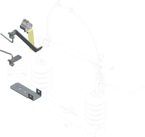 gevea Gnistgap+ventilavledare fäste 24 kv 3st