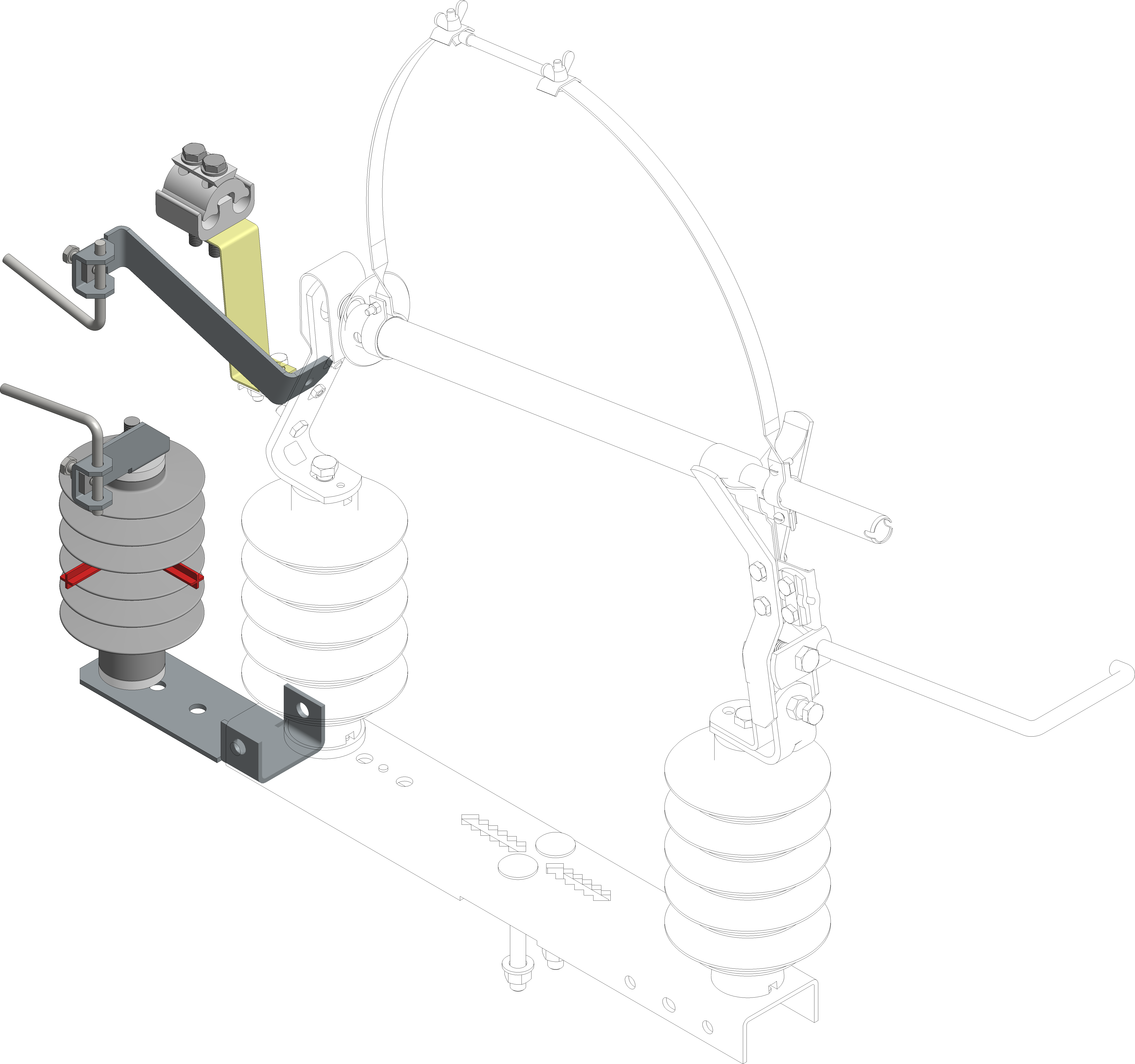 GNISTGAP+VENTILAVLEDARE 24 KV 3ST
