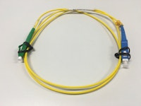 CONNECTING CABLE-FIBRE SM OS2 LC-APC/SC-UPC/2m (E)