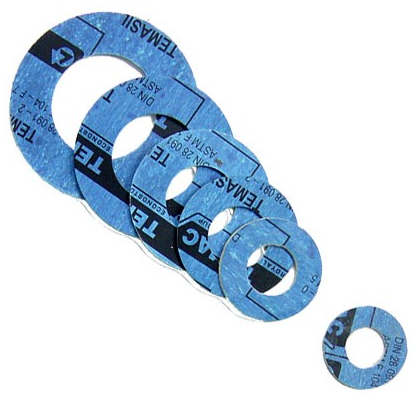 TARPINĖ PARANITINĖ MĖLYNA DN80 T=250°C PN10/40 3MM