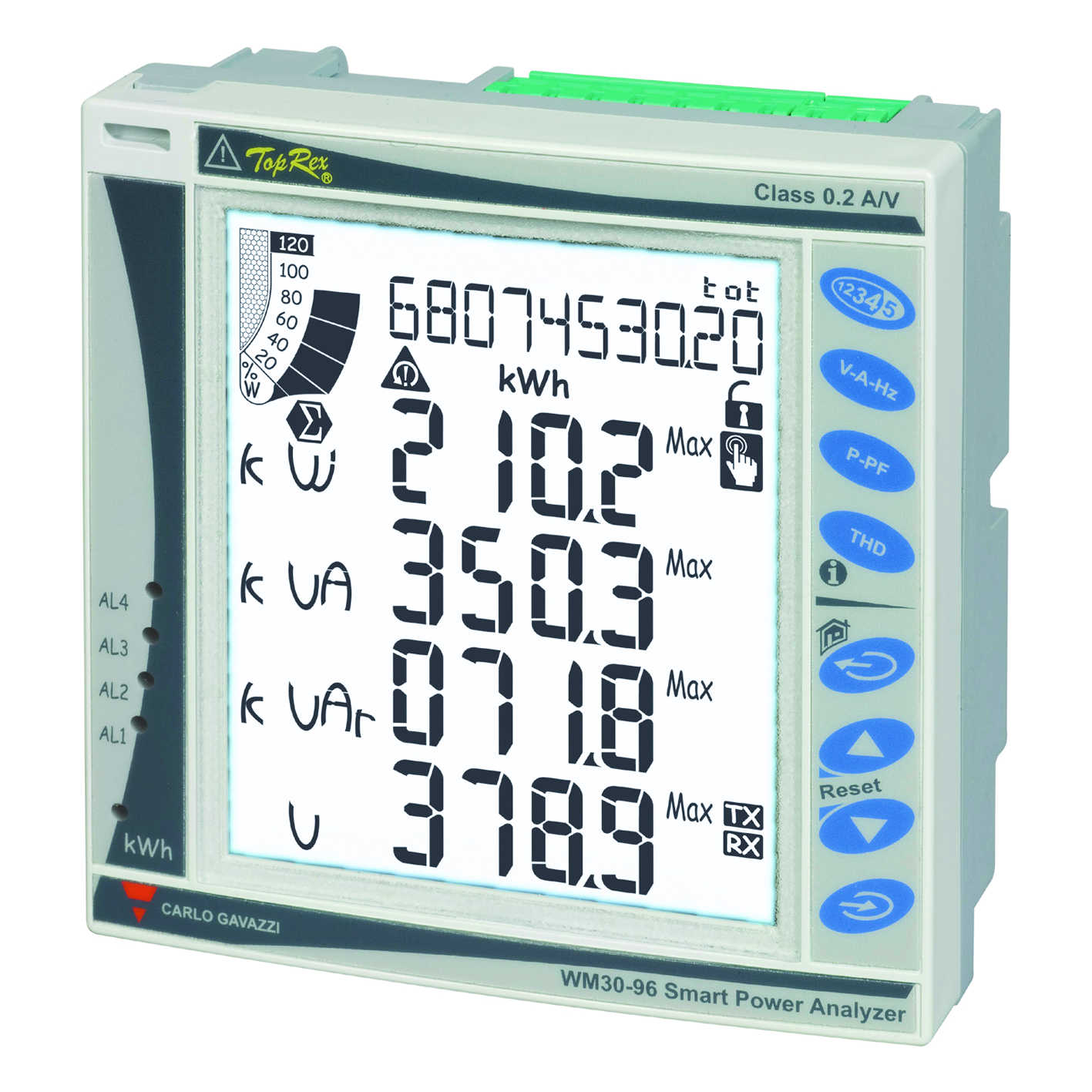 POWER QUALITY ANALYZER CG WM30-96AV53HR2XXS1XX