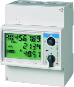 carlo gavazzi Energy meter em24 3v 65a lk b 4-din e1