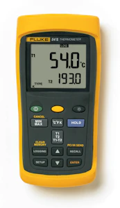 fluke Lämpömittari fluke 54-2 b 50hz
