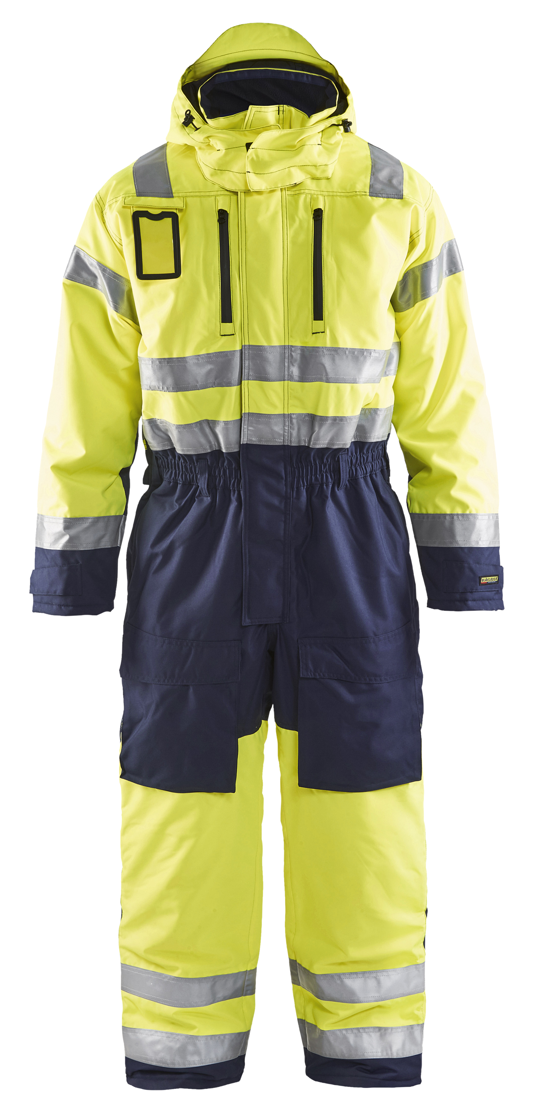 blåkläder Varseloverall blåkäder storlek d96 gul/blå