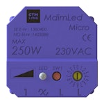 MdimLed Micro dimmer 3-250W for innfelling iveggboks