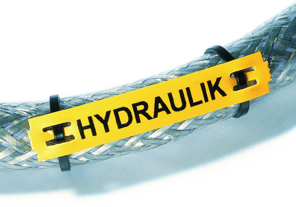 TIPTAG PU 15X100 RØD 125 STK MERKESKILT PÅ RULL