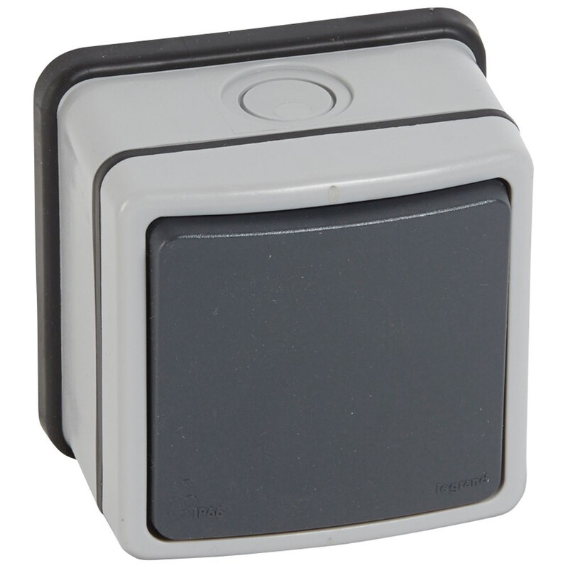 legrand Avbrytare plexo 66 plexo66 20a 250v 1gang