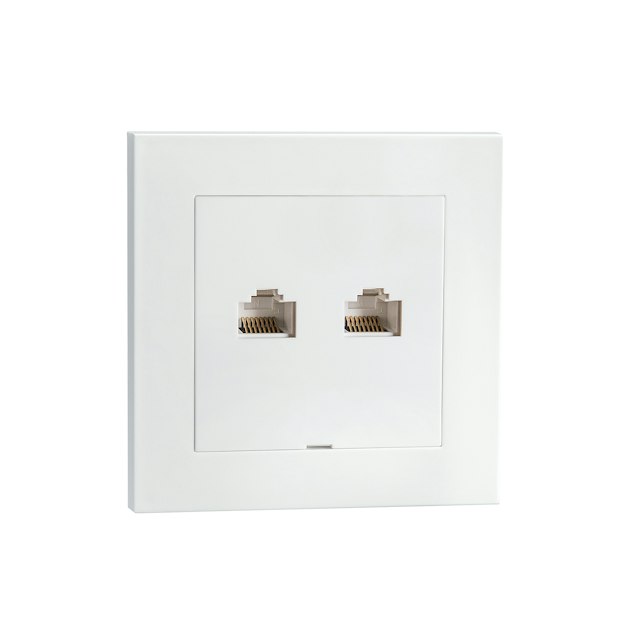 SG ARMATUREN TELE OUTLET INSTALL RJ45 WHITE RECESSED CAT6 ...