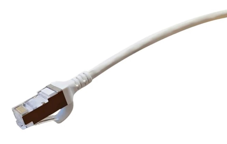 Snor Kat6A S/FTP 1.0m hvit
