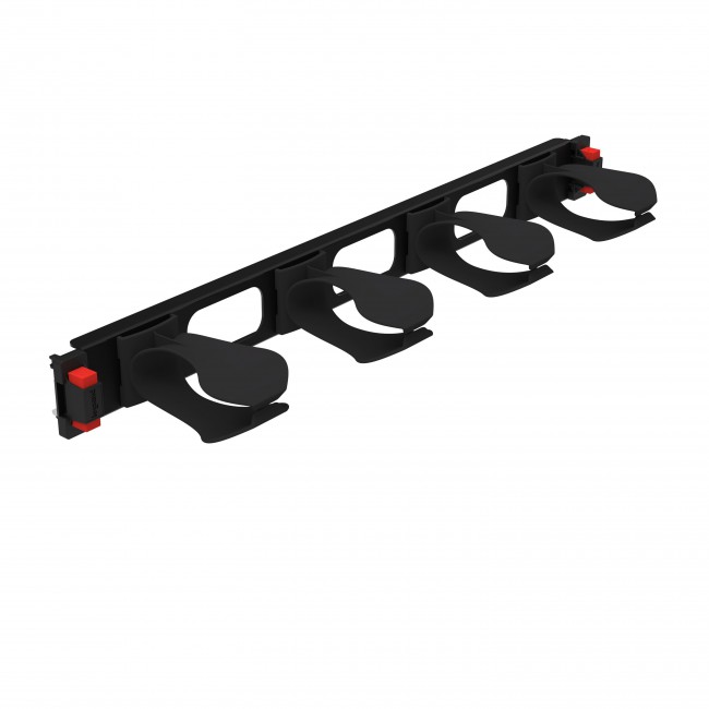 Patchguide 1U Panel, 2 akse