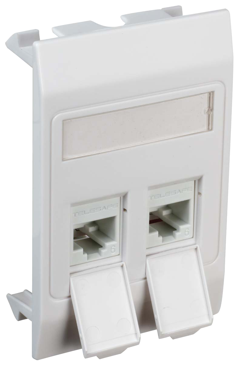 VEGGKONTAKT 1XRJ45 UTP QUICKC. KAT.6 TEK