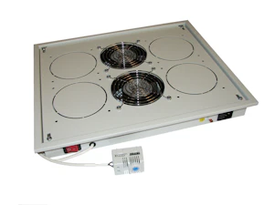 lanse Viftemodul 19" gulvrack 2 vifter m/termostat