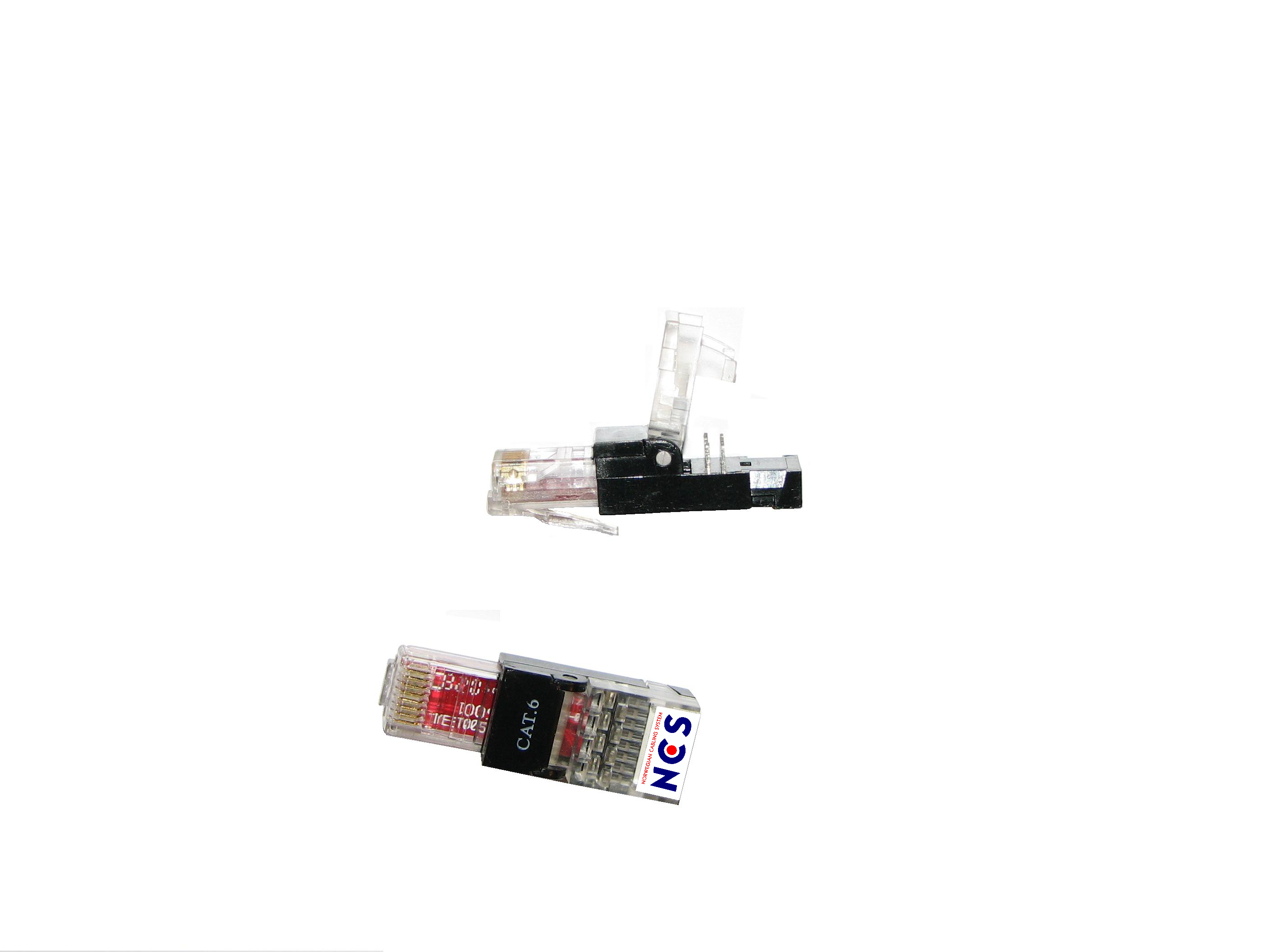 RJ45 Universalplugg KAT.6 UTP Verktøyfri