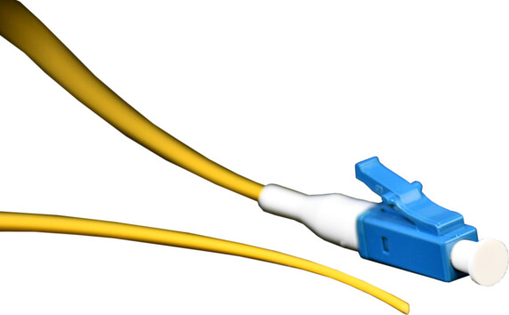melbye Fiberhale sm lc/upc 1m g657a gul 900µm lszh fttx