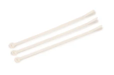 Plaststrips hvit 160mmx4,8