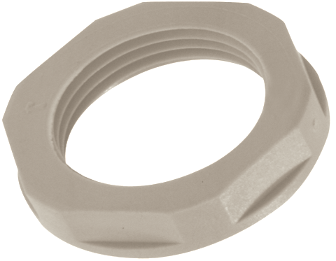 GMP-GL-M KONTRAMUTTER M12X1,5 GLASSFIBERFORSTERKET POLYAMID
