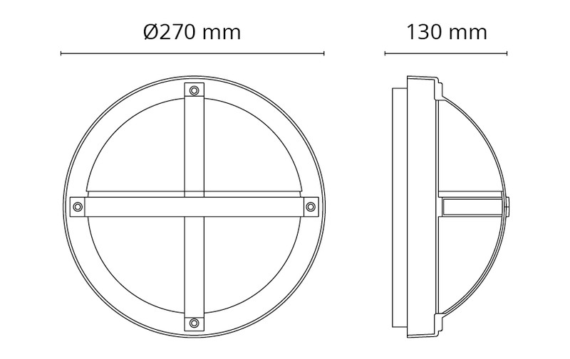 sg armaturen Väggarmatur tanto e27 ip65 grafit