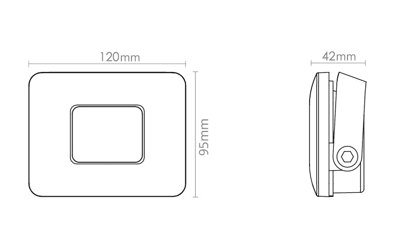 sg armaturen Valonheitin flom mini 10w 4000k sen graf