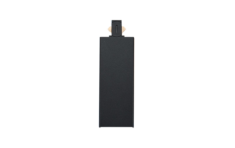 LIGHTING TRACK ACCESSORY ZIP 230V END FEED BL