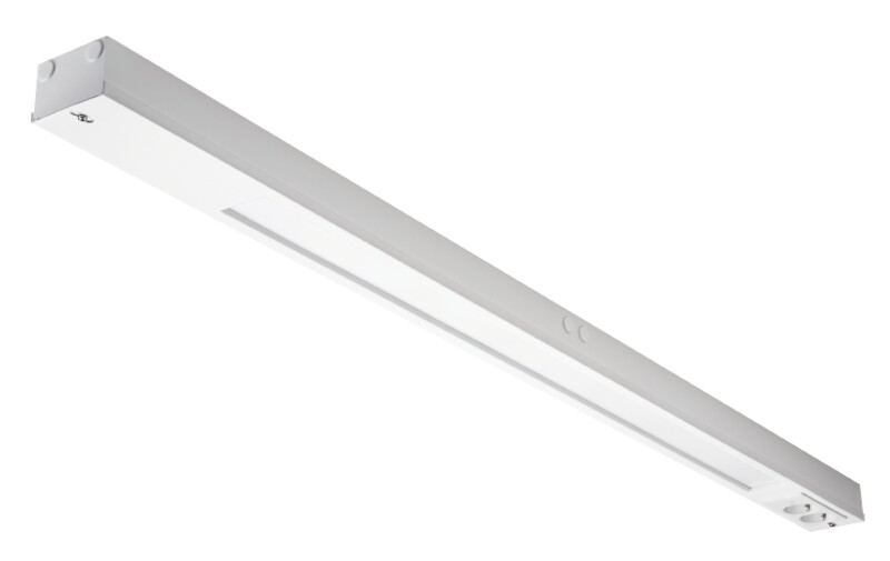 SURFACE MOUNTED LUMINAIRE NAMSEN 1200 3K 2xOUTLET DA WH
