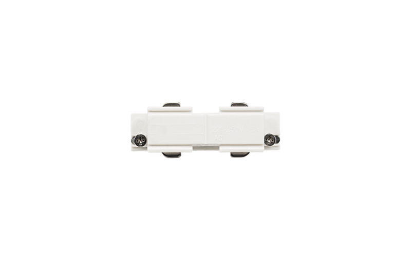 sg armaturen Lighting track accessory shopline straight connector wh