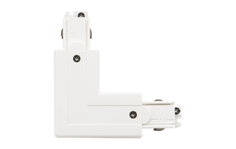 sg armaturen Lighting track accessory shopline l-connector wh