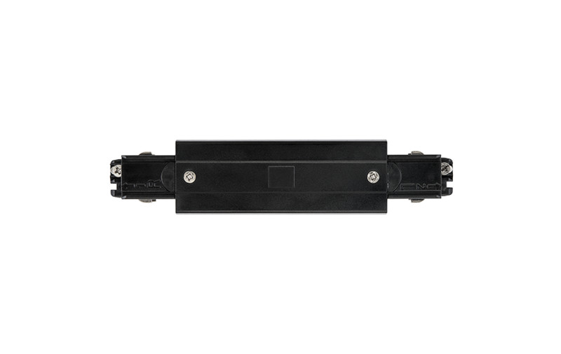 LIGHTING TRACK ACCESSORY SHOPLINE MIDDLE FEED BL