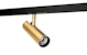 sg armaturen Spotlight zip tube micro 27k brass